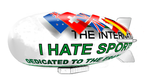 the International I Hate Sports Club Blimp