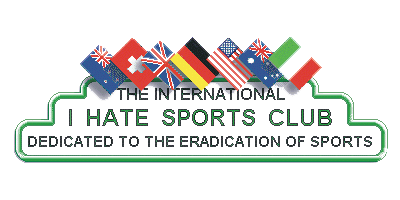 International I Hate Sports Club Logo