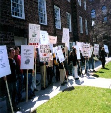 Rutgers 1000 Anti-sports Protest