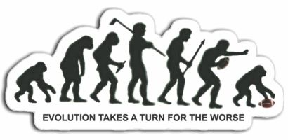 Evolution takes a turn for the worse